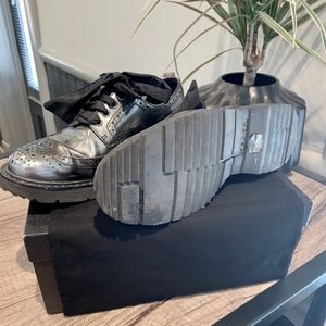 Authentic Silver Grey Prada Sneakers